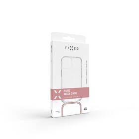 Kryt na mobil FIXED Pure Neck s ružovou šnúrkou na krk na Apple iPhone 13 Pro priehľadný

 obrázok produktu 7 z 7