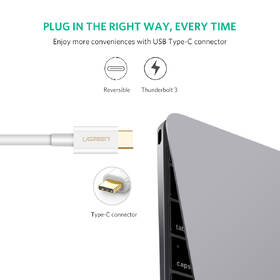 Kábel UGREEN USB-C/HDMI, 1,5m biely

 obrázok produktu 7 z 7
