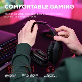 Headset Trust GXT 415 Zirox čierny

 obrázok produktu 10 z 12