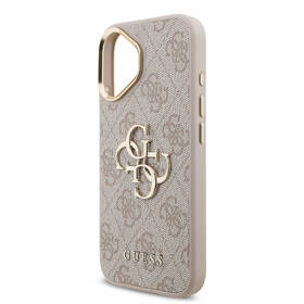 Kryt na mobil Guess PU Leather 4G Metal Logo Gold Frame MagSafe na Apple iPhone 17 ružový

 obrázok produktu 5 z 7