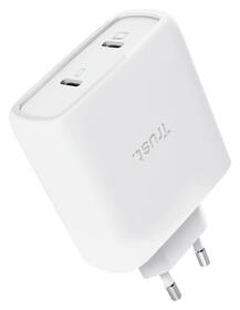 Nabíjačka do siete Trust MAXO 65W 2-Port GaN, USB-C biely

 obrázok produktu 3 z 13