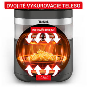 Fritéza teplovzdušná Tefal Easy Fry Infrared EY8328E0, 7 l sivá

 obrázok produktu 5 z 8