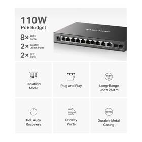 Switch Mercusys MS112GMP (MS112GMP) čierny

 obrázok produktu 3 z 10
