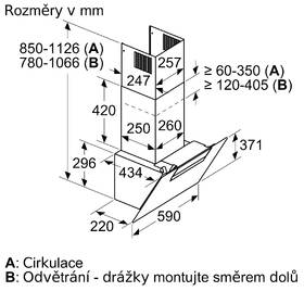 Odsávač pár Bosch DWK67EM60 čierny

 obrázok produktu 7 z 12