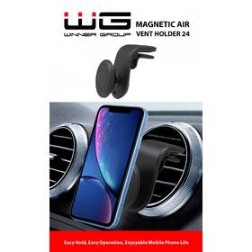 Držiak na mobil WG 24, magnetický čierny

 obrázok produktu 1 z 1