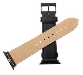 Remienok FIXED Leather Strap na Apple Watch 42/44/45/49 mm čierny

 obrázok produktu 1 z 4