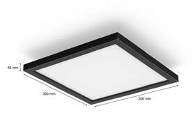 LED stropné svietidlo Philips Aurelle, štvorcové, 39W čierne

 obrázok produktu 2 z 4