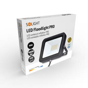 Reflektor Solight PRO, 50W, 4600lm, 5000K, IP65 čierny

 obrázok produktu 3 z 3