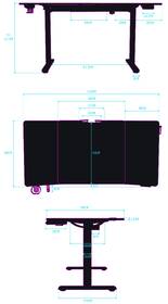 Herný stôl ULTRADESK LEVEL V2 

 obrázok produktu 9 z 10