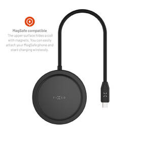 USB Hub FIXED MagHUB, 7-portový, s bezdrátovým nabíjením čierny

 obrázok produktu 3 z 9