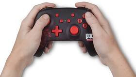 Gamepad PowerA Enhanced Wireless Controller, Nintendo Switch - DOOM Eternal čierny/červený

 obrázok produktu 4 z 5