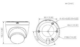 IP kamera Dahua T4A-LED Turret, 4Mpx, f=2,8mm biela

 obrázok produktu 4 z 4