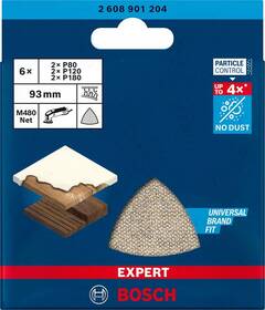 Brúsny papier Bosch Expert 2.608.901.204 (6 ks) 

 obrázok produktu 1 z 2