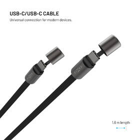 Kábel FIXED Neck Cable pro telefony se zadním krytem, USB-C/USB-C, 1.6 m, PD 60W, 480Mbps čierny

 obrázok produktu 2 z 7