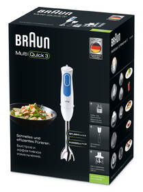 Ponorný mixér Braun MQ3038WH biely/modrý

 obrázok produktu 1 z 8