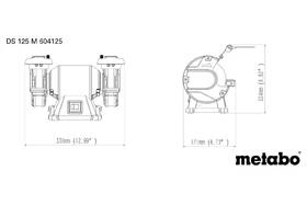Kotúčová brúska Metabo DS 125 M 604125000 

 obrázok produktu 4 z 4