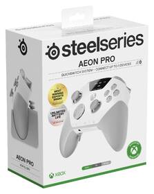 Gamepad SteelSeries Aeon Pro White biely

 obrázok produktu 17 z 19
