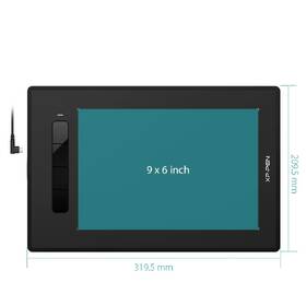 Grafický tablet XPPen Star G960S čierny

 obrázok produktu 1 z 4