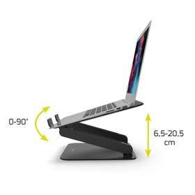 Podstavec pre notebooky PORT CONNECT Aluminium Stand čierny

 obrázok produktu 3 z 9