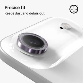 Tvrdené sklo ZAGG InvisibleShield Premium GL (CameraRing) Glitter na Apple iPhone Air fialové

 obrázok produktu 6 z 11
