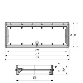 Spätná klapka Faber Zpětná klapka HPK 220x90 pachutěsná 

 obrázok produktu 3 z 3