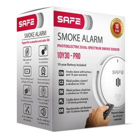 Hlásič požiaru Safe 10Y30-PRO biely

 obrázok produktu 5 z 5