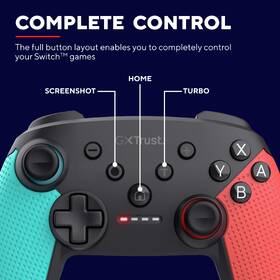 Gamepad Trust GXT 1246B Muta pro Nintendo Switch červený/modrý

 obrázok produktu 6 z 8
