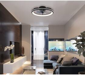 LED stropné svietidlo GLOBO Celeste, s ventilátorom čierne

 obrázok produktu 7 z 7