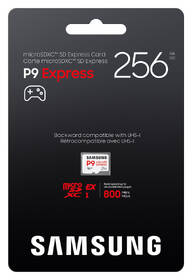 Pamäťová karta Samsung 256GB P9 microSD Express biela

 obrázok produktu 3 z 4
