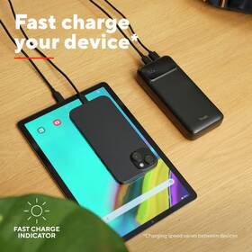 Powerbank Trust Avala, 20000 mAh, USB-C PD čierna

 obrázok produktu 4 z 9
