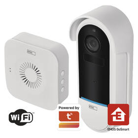 Videozvonček EMOS GoSmart batériový videozvonček IP-15S s Wi-Fi 

 obrázok produktu 1 z 22