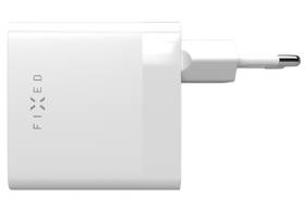 Nabíjačka do siete FIXED 2x USB-C, podpora PD, 65W biela

 obrázok produktu 3 z 8