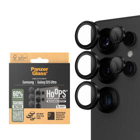 Ochranné sklo šošovky fotoaparátu PanzerGlass HoOps na Samsung Galaxy S25 Ultra čierne

 obrázok produktu 2 z 8