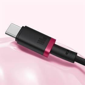 Kábel Baseus Dura USB-C/USB-C, 100W, 2m čierny/červený

 obrázok produktu 8 z 16