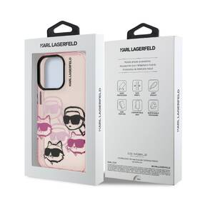 Kryt na mobil Karl Lagerfeld IML Multi K&CH Heads na Apple iPhone 16 Pro ružový

 obrázok produktu 6 z 6