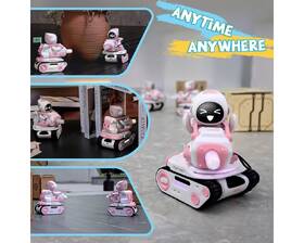 Robot Energize Lab Panxer PNX100P biely/ružový

 obrázok produktu 4 z 4