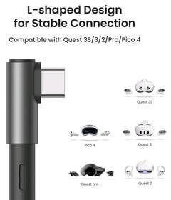 Kábel KIWI design 5M Link Cable with charing čierny

 obrázok produktu 4 z 6