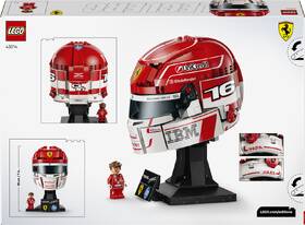 Stavebnica LEGO® Editions 43014 Helma Charles Leclerc ze Scuderia Ferrari HP 

 obrázok produktu 9 z 9