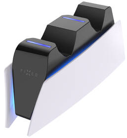 Dokovacia stanica FIXED pre dva bezdrôtové ovládače DualSense PlayStation 5 čierna/biela

 obrázok produktu 1 z 7
