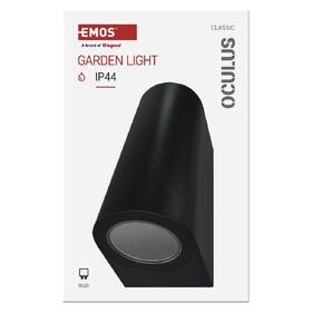 Nástenné svietidlo EMOS Oculus ZGF020P, zahradní, GU10, IP44, MAX 35W čierne

 obrázok produktu 4 z 7