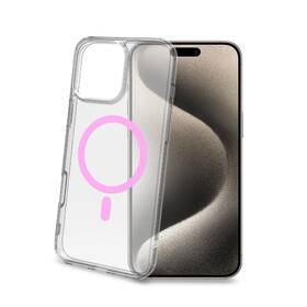 Kryt na mobil Celly Gelskinmag MagSafe na Apple iPhone 16 Pro Max ružový/priehľadný

 obrázok produktu 1 z 2