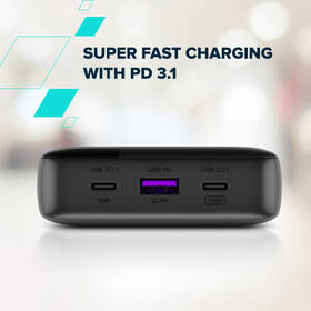 Powerbank Canyon PB-240, 25000 mAh sivá

 obrázok produktu 14 z 23