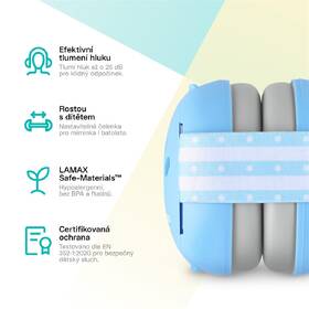 Slúchadlá LAMAX BabyMuffs1 modrá

 obrázok produktu 2 z 5