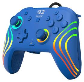 Gamepad Turtle Beach Afterglow Wave Wired RGB, NS2 modrý

 obrázok produktu 2 z 13