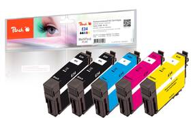 Cartridge Peach Epson 34, MultiPack Plus, 2x 385, 3x 330 strán - CMYK 

 obrázok produktu 1 z 1