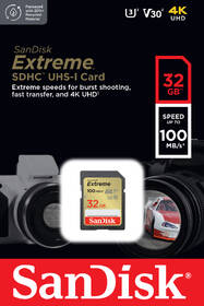 Pamäťová karta SANDISK 32GB UHS-I U3 (100R/60W) 

 obrázok produktu 1 z 1
