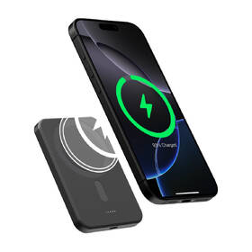 Powerbank Pitaka Qi2 5000 mAh čierny/sivý

 obrázok produktu 3 z 4
