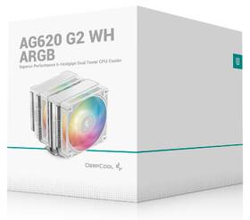 Chladič CPU DeepCool AG620 G2 WH ARGB 

 obrázok produktu 8 z 8