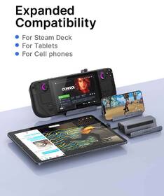 Dokovacia stanica JSAUX 5v1 for Handheld čierna

 obrázok produktu 2 z 3