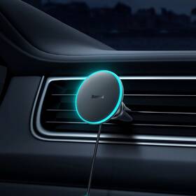 Držiak na mobil Baseus do ventilačnej mriežky s nabíjačkou USB-C 15W+25W čierny

 obrázok produktu 2 z 4